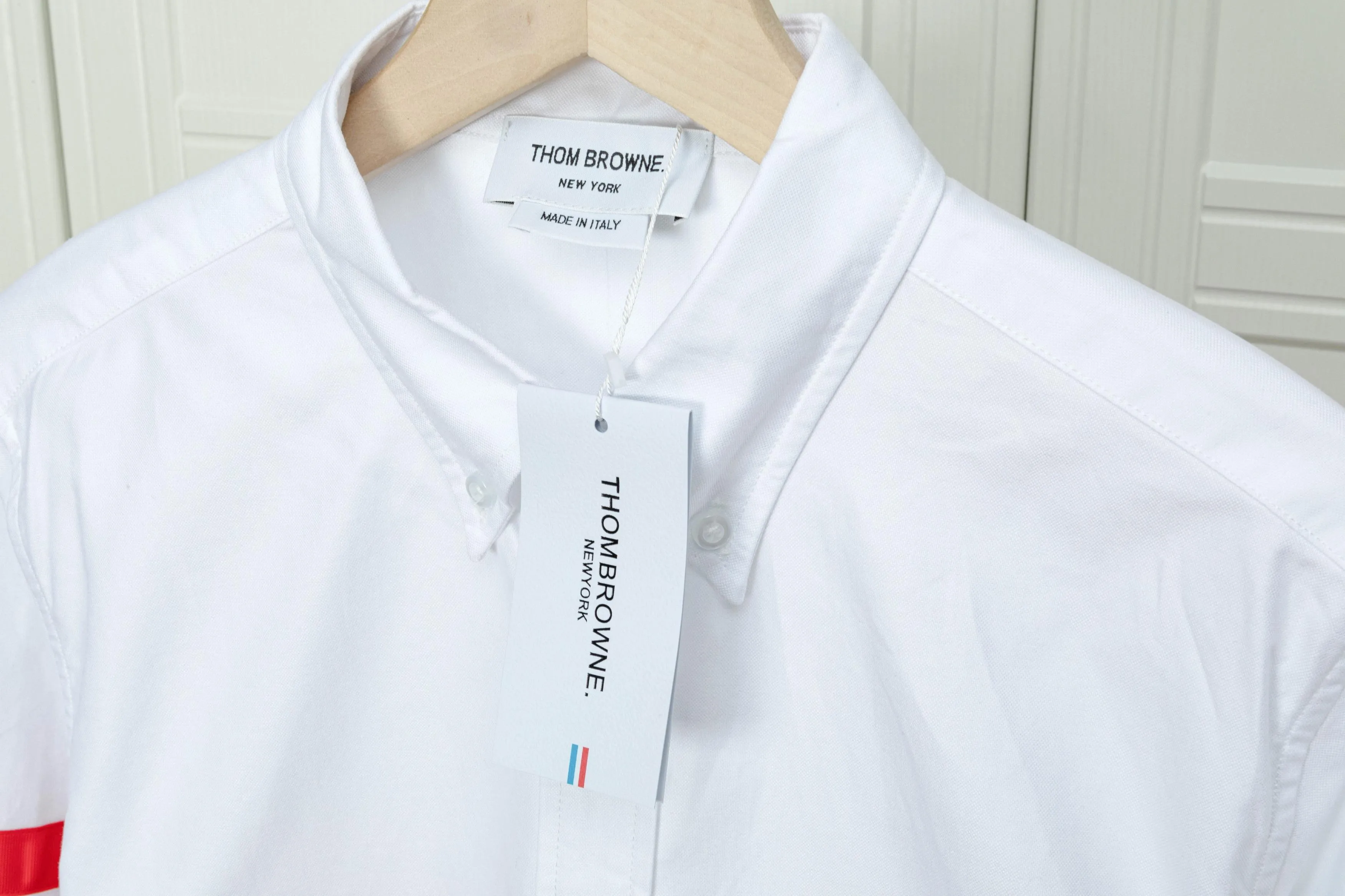 （TBNew Arrival ） New Arrival THOM BROWNE .TB Classic New Arrival 100% Authentic Factory Quality Same Style ：Blue，White Size：0/1/2/3/4